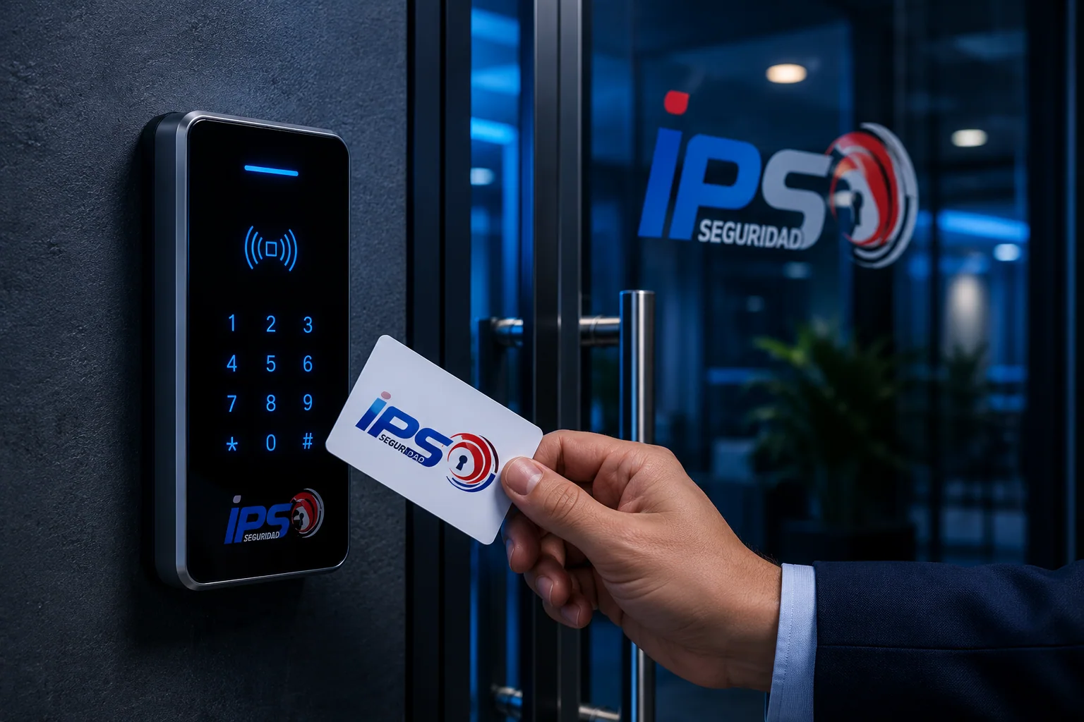 Control de acceso IPS Seguridad con tarjeta identificativa